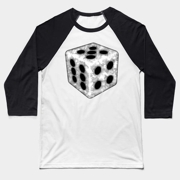 Marble Die (Dice) for Epic Gamers Baseball T-Shirt by SolarCross